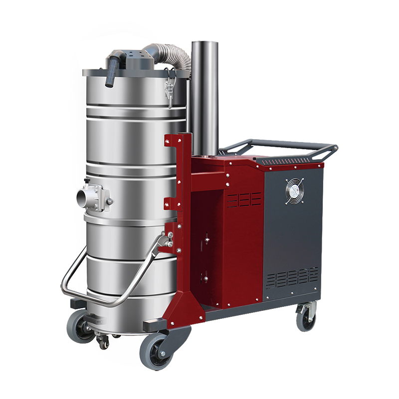 渝中坦洁380V 双桶手动反吹工业吸尘器X8系列